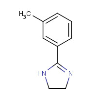 27423-82-1 2-(3-methylphenyl)-4,5-dihydro-1H-imidazole chemical structure
