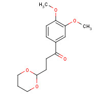 884504-43-2 1-(3,4-dimethoxyphenyl)-3-(1,3-dioxan-2-yl)propan-1-one chemical structure
