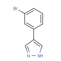 916792-28-4 4-(3-bromophenyl)-1H-pyrazole chemical structure