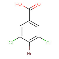 117738-75-7 4-bromo-3,5-dichlorobenzoic acid chemical structure