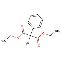 34009-61-5 diethyl 2-methyl-2-phenylpropanedioate chemical structure
