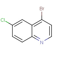 1070879-30-9 4-bromo-6-chloroquinoline chemical structure
