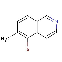 1146298-61-4 5-bromo-6-methylisoquinoline chemical structure