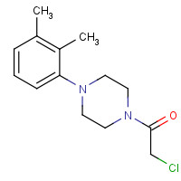 177489-01-9 2-chloro-1-[4-(2,3-dimethylphenyl)piperazin-1-yl]ethanone chemical structure