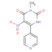 831231-65-3 3-methyl-5-nitro-6-pyridin-4-yl-1H-pyrimidine-2,4-dione chemical structure