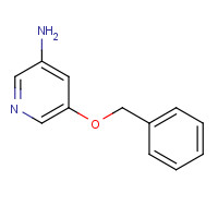 186593-25-9 5-phenylmethoxypyridin-3-amine chemical structure