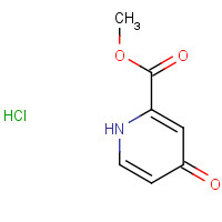 1256633-27-8 methyl 4-oxo-1H-pyridine-2-carboxylate;hydrochloride chemical structure