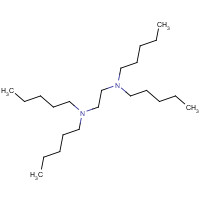 102-80-7 N,N,N',N'-tetrapentylethane-1,2-diamine chemical structure