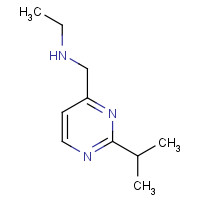 920460-11-3 N-[(2-propan-2-ylpyrimidin-4-yl)methyl]ethanamine chemical structure