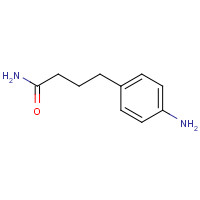 69024-58-4 4-(4-aminophenyl)butanamide chemical structure