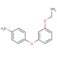 801989-82-2 4-(3-ethoxyphenoxy)aniline chemical structure