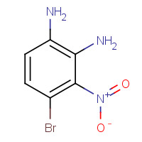 147021-89-4 4-bromo-3-nitrobenzene-1,2-diamine chemical structure