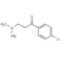2138-38-7 1-(4-chlorophenyl)-3-(dimethylamino)propan-1-one chemical structure