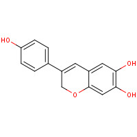 145917-93-7 3-(4-hydroxyphenyl)-2H-chromene-6,7-diol chemical structure