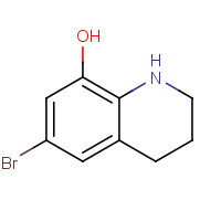 1400276-45-0 6-bromo-1,2,3,4-tetrahydroquinolin-8-ol chemical structure