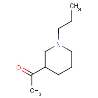 118371-33-8 1-(1-propylpiperidin-3-yl)ethanone chemical structure