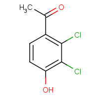 2977-53-9 1-(2,3-dichloro-4-hydroxyphenyl)ethanone chemical structure