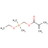 5577-70-8 [ethoxy(dimethyl)silyl]methyl 2-methylprop-2-enoate chemical structure