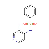 99972-24-4 N-(3-iodopyridin-4-yl)benzenesulfonamide chemical structure