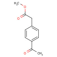 20051-06-3 methyl 2-(4-acetylphenyl)acetate chemical structure