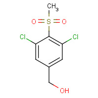 254879-00-0 (3,5-dichloro-4-methylsulfonylphenyl)methanol chemical structure