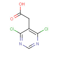 933702-89-7 2-(4,6-dichloropyrimidin-5-yl)acetic acid chemical structure