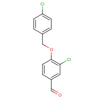 443124-79-6 3-chloro-4-[(4-chlorophenyl)methoxy]benzaldehyde chemical structure
