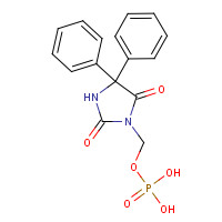 93390-81-9 (2,5-dioxo-4,4-diphenylimidazolidin-1-yl)methyl dihydrogen phosphate chemical structure
