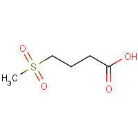 148928-08-9 4-methylsulfonylbutanoic acid chemical structure
