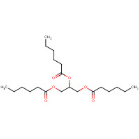 621-70-5 2,3-di(hexanoyloxy)propyl hexanoate chemical structure