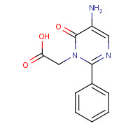 439910-96-0 2-(5-amino-6-oxo-2-phenylpyrimidin-1-yl)acetic acid chemical structure