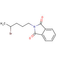 59353-62-7 2-(4-bromopentyl)isoindole-1,3-dione chemical structure