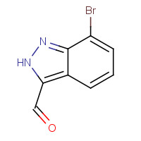 887576-89-8 7-bromo-2H-indazole-3-carbaldehyde chemical structure