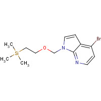 941685-08-1 2-[(4-bromopyrrolo[2,3-b]pyridin-1-yl)methoxy]ethyl-trimethylsilane chemical structure