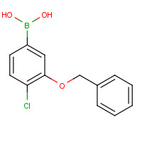 1007170-24-2 (4-chloro-3-phenylmethoxyphenyl)boronic acid chemical structure