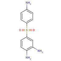 17828-44-3 4-(4-aminophenyl)sulfonylbenzene-1,2-diamine chemical structure