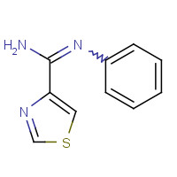 5376-60-3 N'-phenyl-1,3-thiazole-4-carboximidamide chemical structure