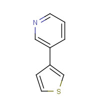 21308-81-6 3-thiophen-3-ylpyridine chemical structure