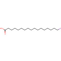 60451-92-5 17-iodoheptadecanoic acid chemical structure