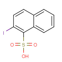 157103-41-8 2-iodonaphthalene-1-sulfonic acid chemical structure
