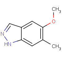 1000343-61-2 5-methoxy-6-methyl-1H-indazole chemical structure