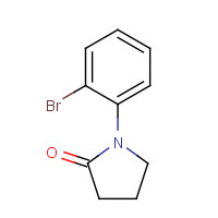 7661-30-5 1-(2-bromophenyl)pyrrolidin-2-one chemical structure
