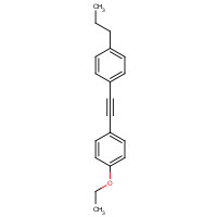 39969-29-4 1-ethoxy-4-[2-(4-propylphenyl)ethynyl]benzene chemical structure