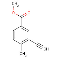 1255099-13-8 methyl 3-ethynyl-4-methylbenzoate chemical structure