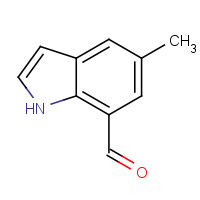 309976-26-9 5-methyl-1H-indole-7-carbaldehyde chemical structure