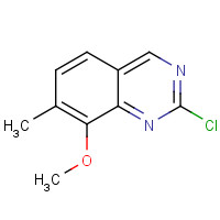 956100-68-8 2-chloro-8-methoxy-7-methylquinazoline chemical structure