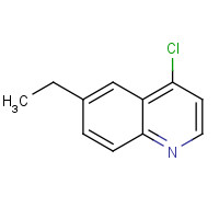 188758-77-2 4-chloro-6-ethylquinoline chemical structure