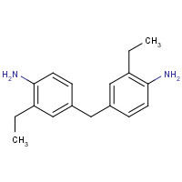 19900-65-3 4-[(4-amino-3-ethylphenyl)methyl]-2-ethylaniline chemical structure