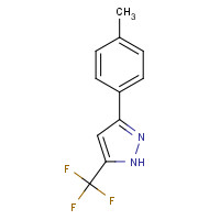 26974-15-2 3-(4-methylphenyl)-5-(trifluoromethyl)-1H-pyrazole chemical structure