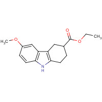 628294-72-4 ethyl 6-methoxy-2,3,4,9-tetrahydro-1H-carbazole-3-carboxylate chemical structure